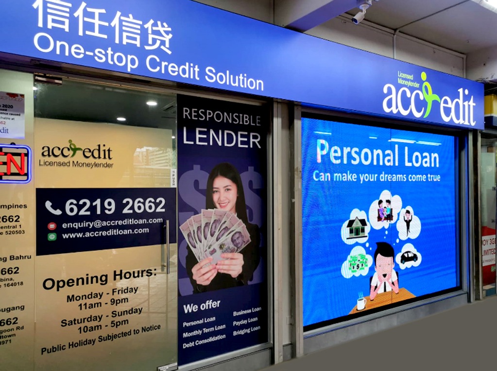 Accredit Licensed Money Lender Singapore | Legal Money