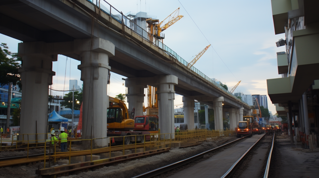 construction-and-development-of-the-tampines-mrt-station