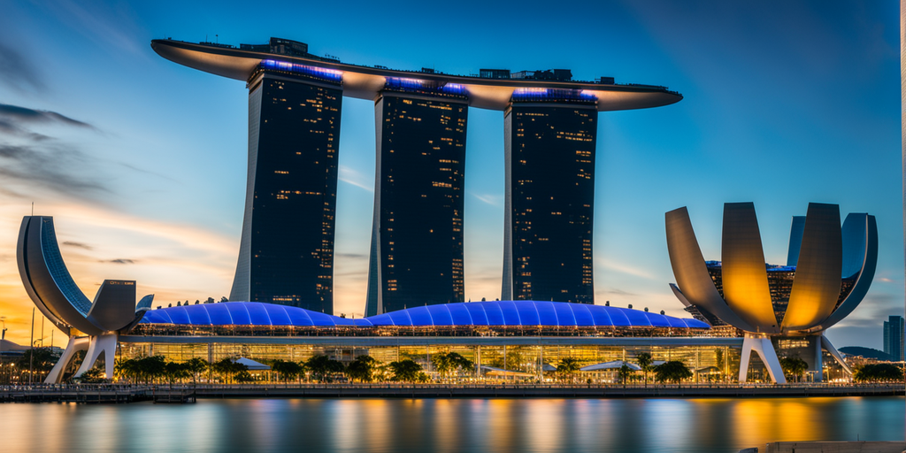 iconic-landmarks-in-singapore-in-the-afternoon
